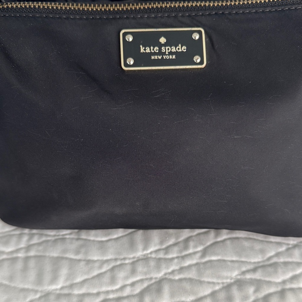 Kate Spade Black Crossbody with Gold Accents - Picture 7 of 12